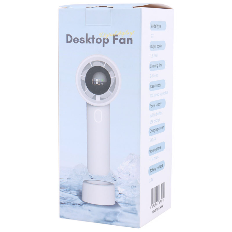 پنکه رومیزی شارژی Desktop Fan 221