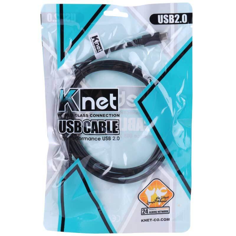 کابل پرینتر Type-C کی نت K-CUPC2012 طول 1.2 متر