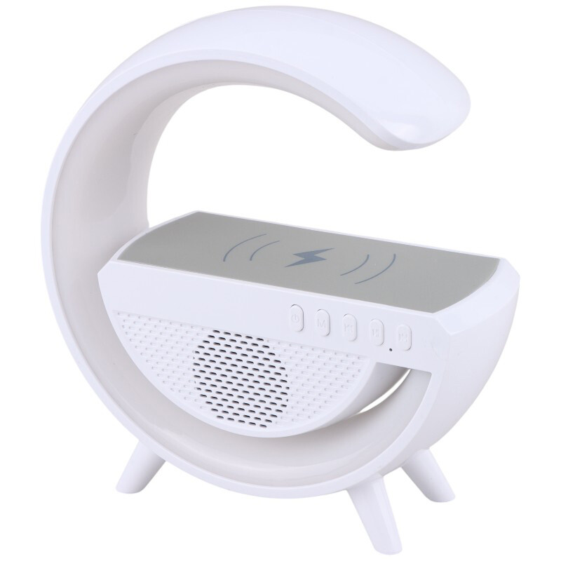 شارژر بی سیم و چراغ رومیزی اسپیکر دار G500 5W