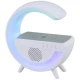 شارژر بی سیم و چراغ رومیزی اسپیکر دار G500 5W