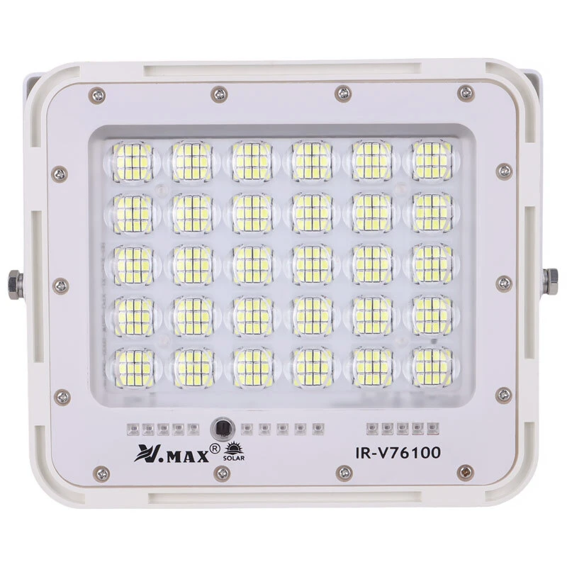پروژکتور اس ام دی شارژی 100 وات وی مکس IR-V76100 + پنل خورشیدی
