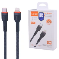 کابل تبدیل فست شارژ Ldnio LC641i Type-C To Lighting PD3.0 30W 1m