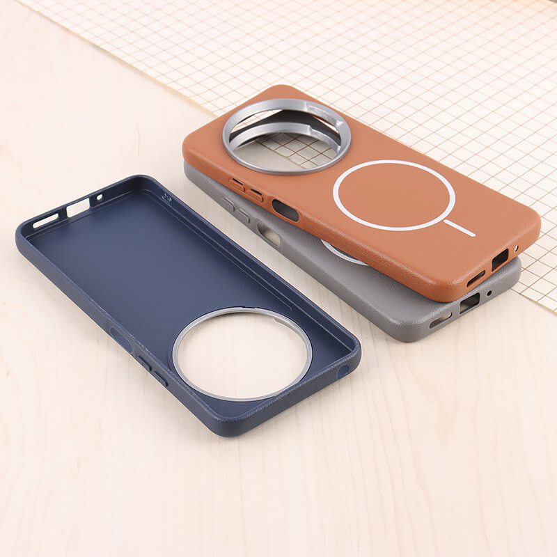 قاب چرمی ژله ای شیائومی Redmi 14C / Poco C75 طرح مگ سیف