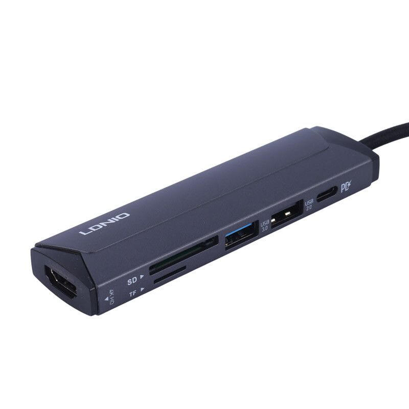 هاب 6 پورت Type-C الدینیو DS-56H