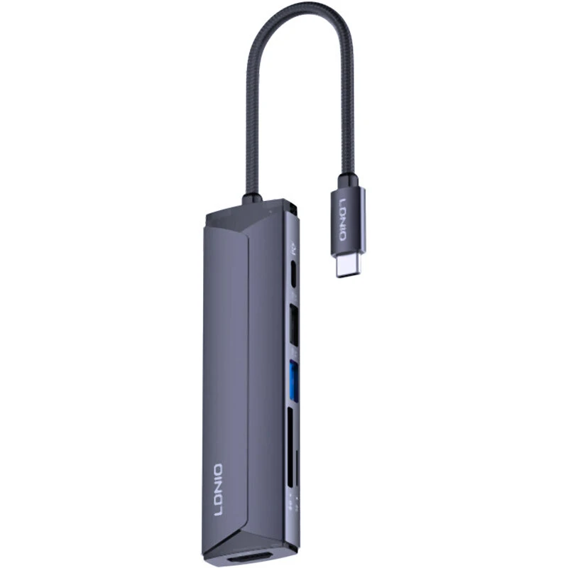 هاب 6 پورت Type-C الدینیو DS-56H