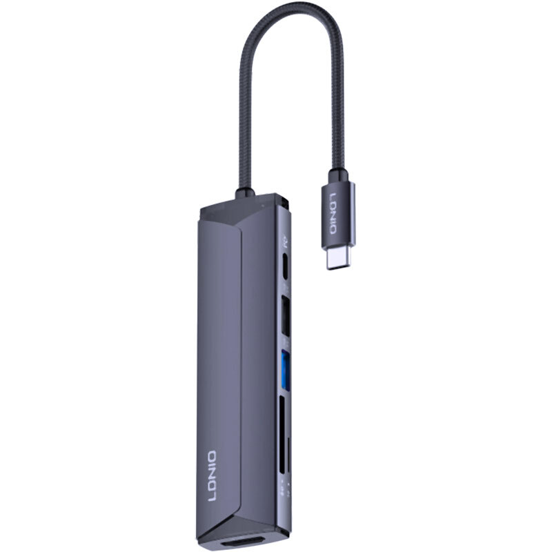 هاب 6 پورت Type-C الدینیو DS-56H
