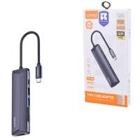 هاب 6 پورت Type-C الدینیو DS-56H