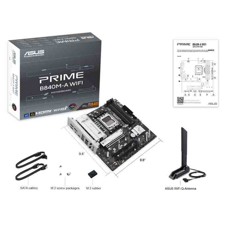 مادربرد ایسوس PRIME B840M-A WIFI DDR5