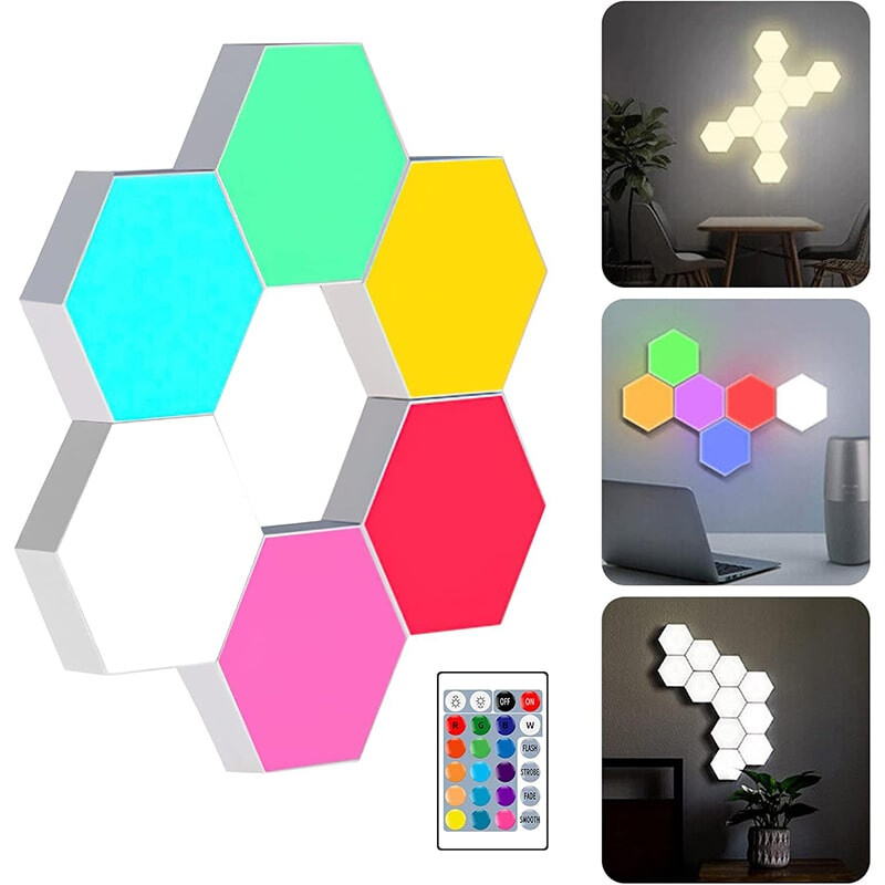 پنل LED هوشمند شش ضلعی 10 تکه