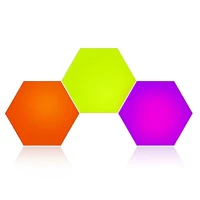 پنل LED هوشمند شش ضلعی 3 تکه