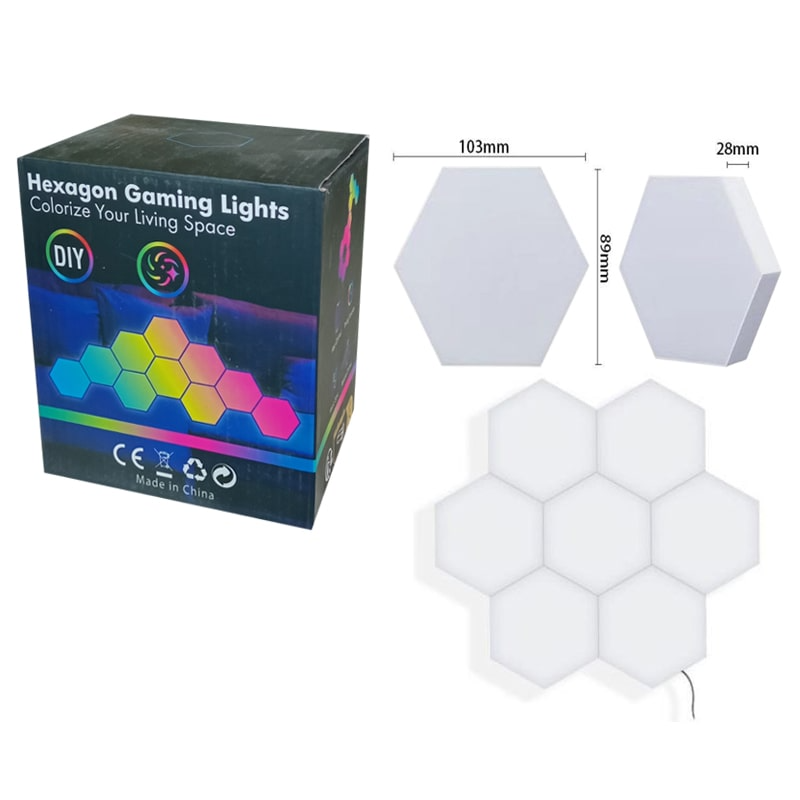 پنل LED هوشمند شش ضلعی 3 تکه