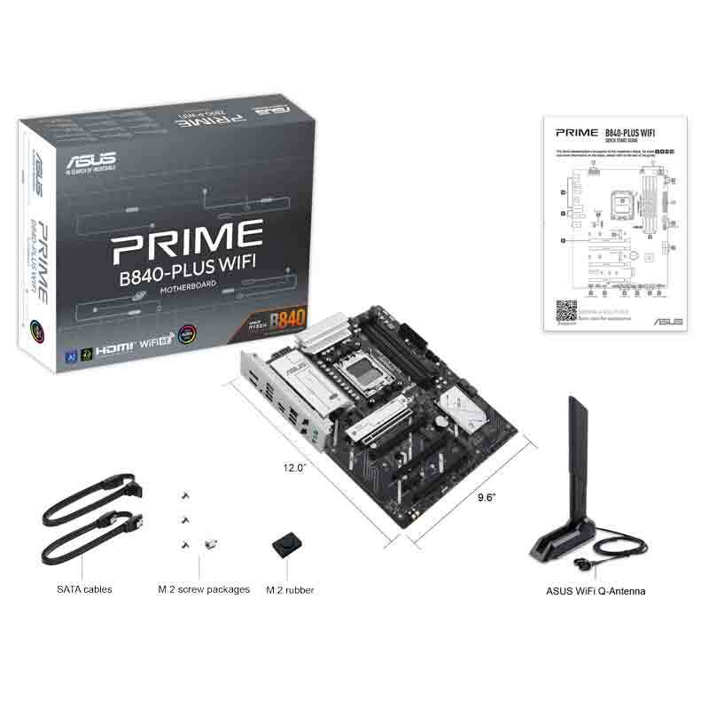 مادربرد ایسوس PRIME B840-PLUS WIFI DDR5