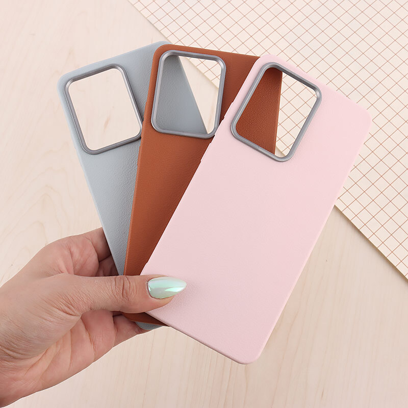 قاب چرمی ژله ای Leather شیائومی Poco X7 Pro