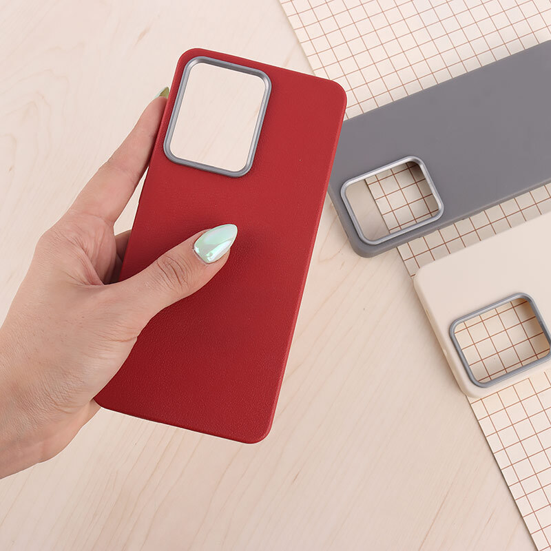 قاب چرمی ژله ای Leather شیائومی Poco X7 Pro