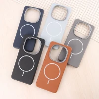 قاب چرمی ژله ای شیائومی Poco X7 طرح مگ سیف