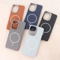 قاب چرمی ژله ای شیائومی Poco X7 Pro طرح مگ سیف