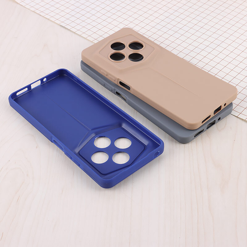 قاب ژله ای پورش دیزاین شیائومی Redmi A4 / 14C / 14R / Poco C75 محافظ لنزدار