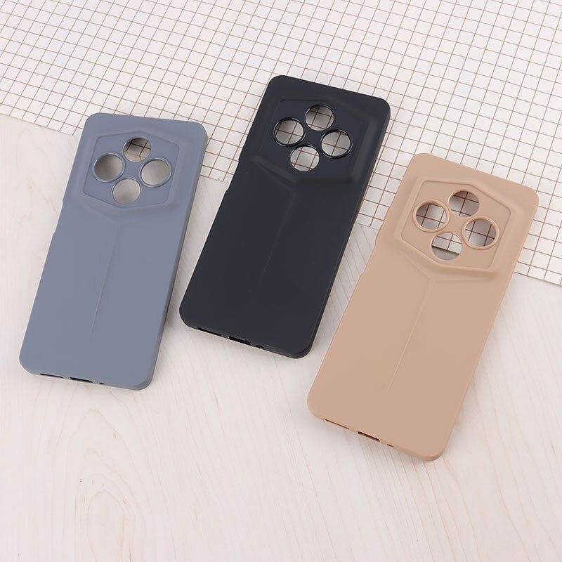 قاب ژله ای پورش دیزاین شیائومی Redmi A4 / 14C / 14R / Poco C75 محافظ لنزدار