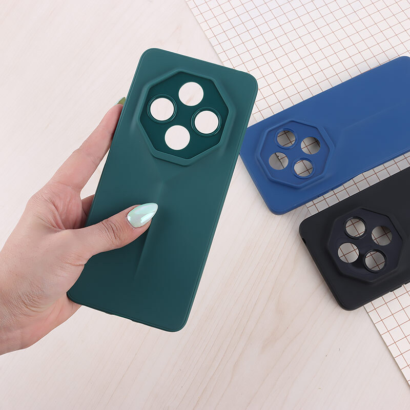 قاب ژله ای پورش دیزاین شیائومی Redmi A4 / 14C / 14R / Poco C75 محافظ لنزدار