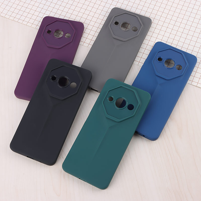 قاب ژله ای پورش دیزاین شیائومی Redmi A3 / A3X محافظ لنزدار