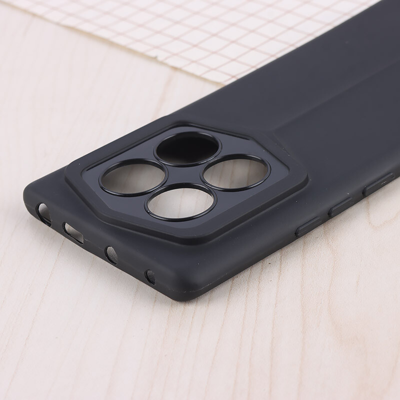 قاب ژله ای پورش دیزاین شیائومی Redmi Note 14 Pro 4G محافظ لنزدار