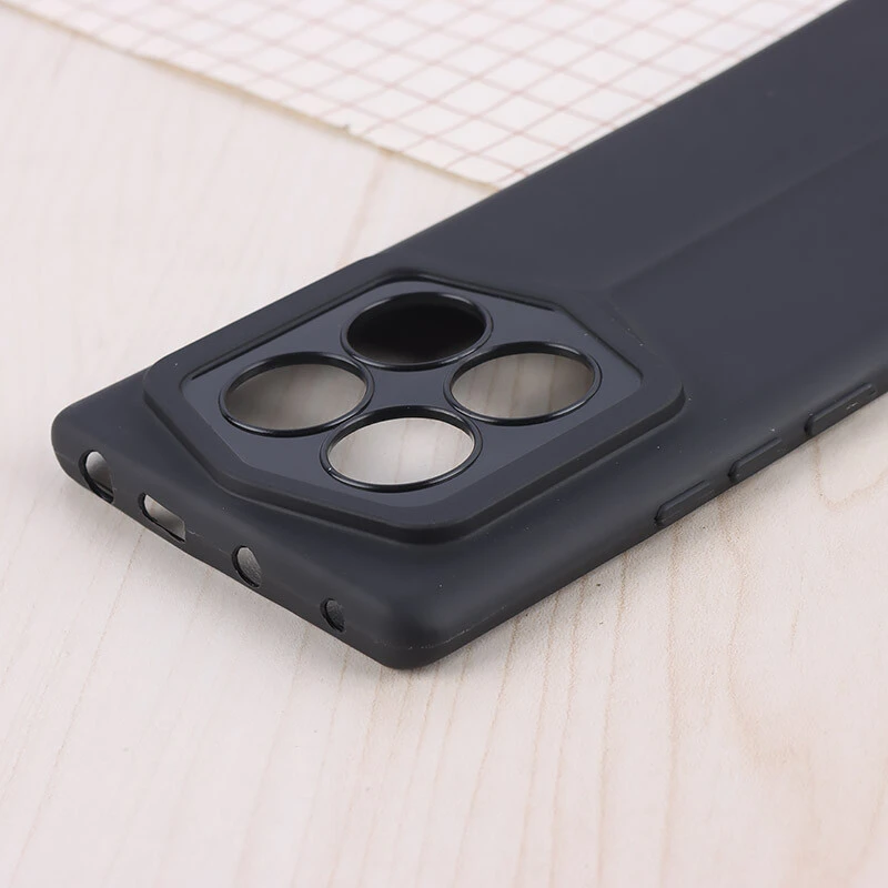 قاب ژله ای پورش دیزاین شیائومی Redmi Note 14 Pro 4G محافظ لنزدار