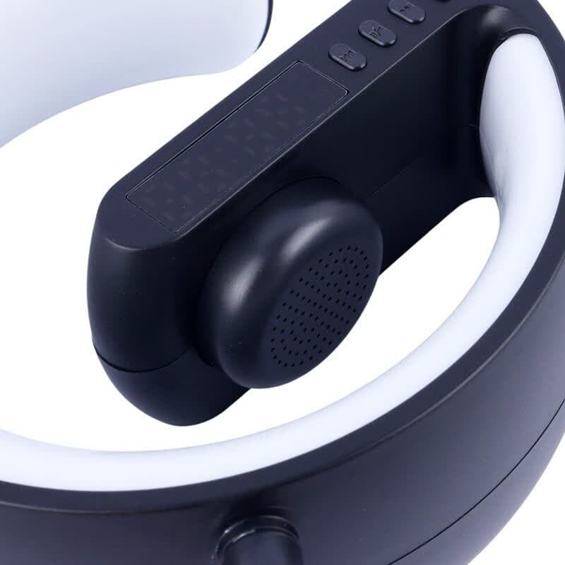 شارژر بی سیم و چراغ رومیزی اسپیکر دار G63 15W