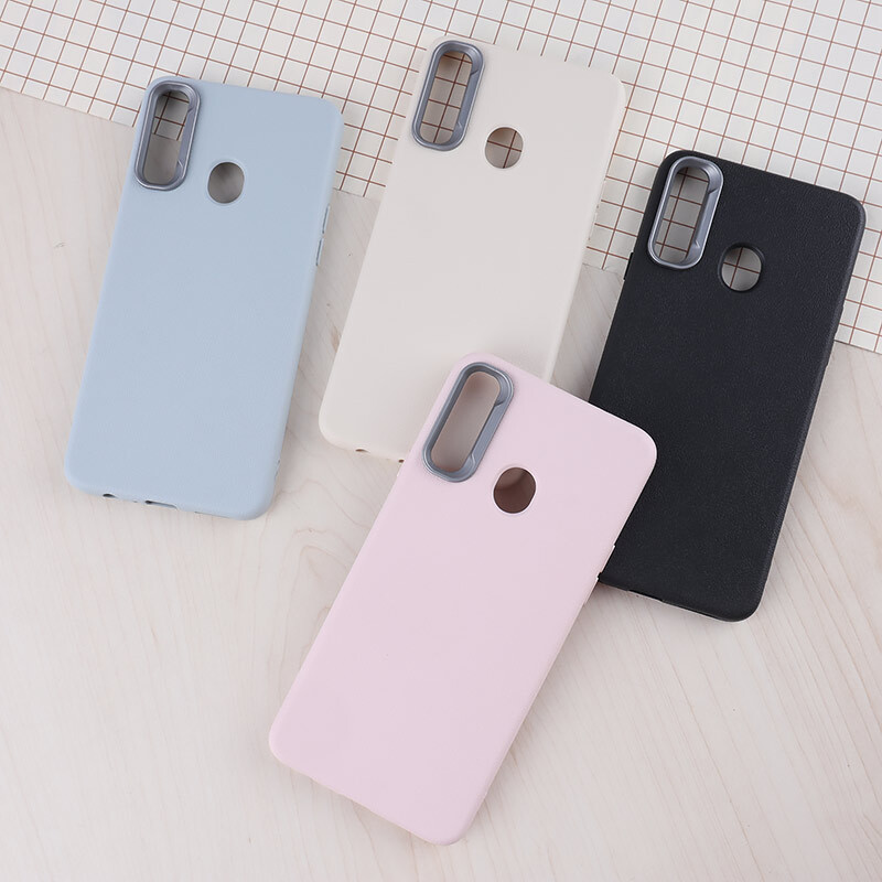 قاب چرمی ژله ای Leather سامسونگ Galaxy A20s