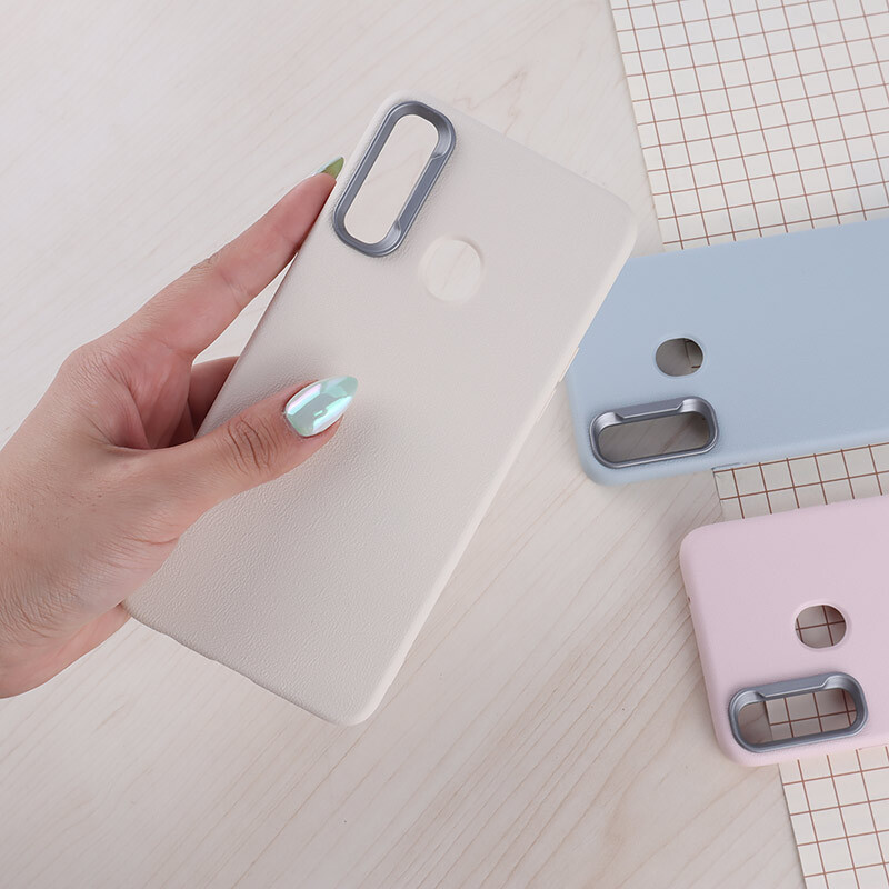 قاب چرمی ژله ای Leather سامسونگ Galaxy A20s
