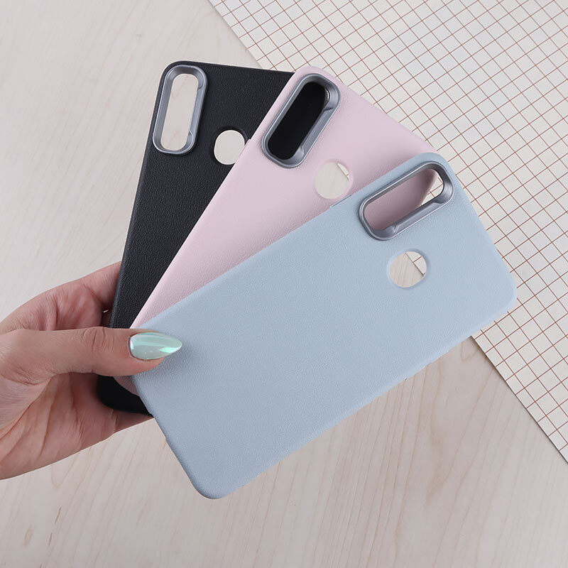 قاب چرمی ژله ای Leather سامسونگ Galaxy A20s