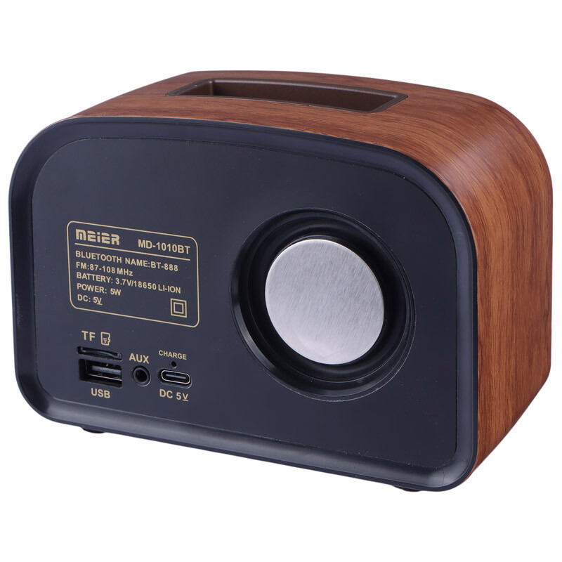 رادیو اسپیکر بلوتوثی رم و فلش خور Meier MD-1010BT