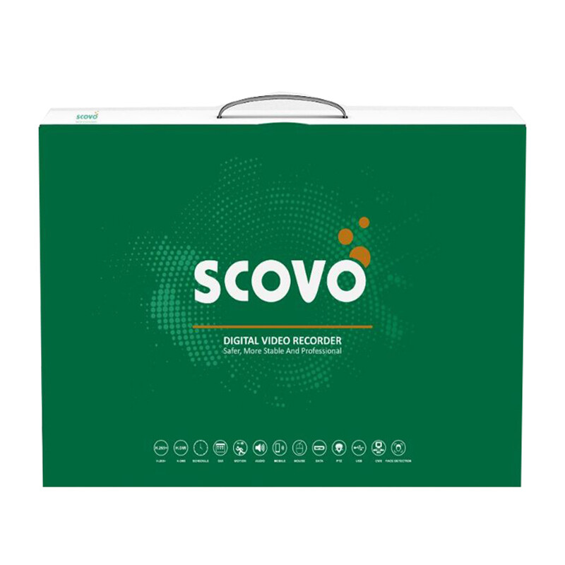 دستگاه DVR هشت کاناله SCOVO SC-7008 5MP-N