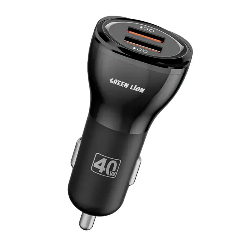 شارژر فندکی فست شارژ Green Lion GL-CC9 QC3.0 3A 20W
