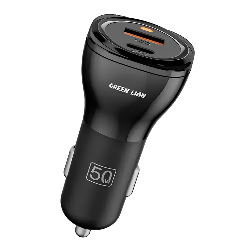 شارژر فندکی فست شارژ Green Lion GLC-5 QC3.0 PD 3A 30W