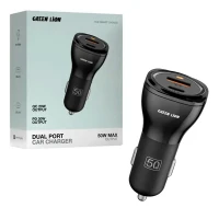 شارژر فندکی فست شارژ Green Lion GLC-5 QC3.0 PD 3A 30W