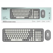 کیبورد و موس بی سیم گرین لاین GKM-300