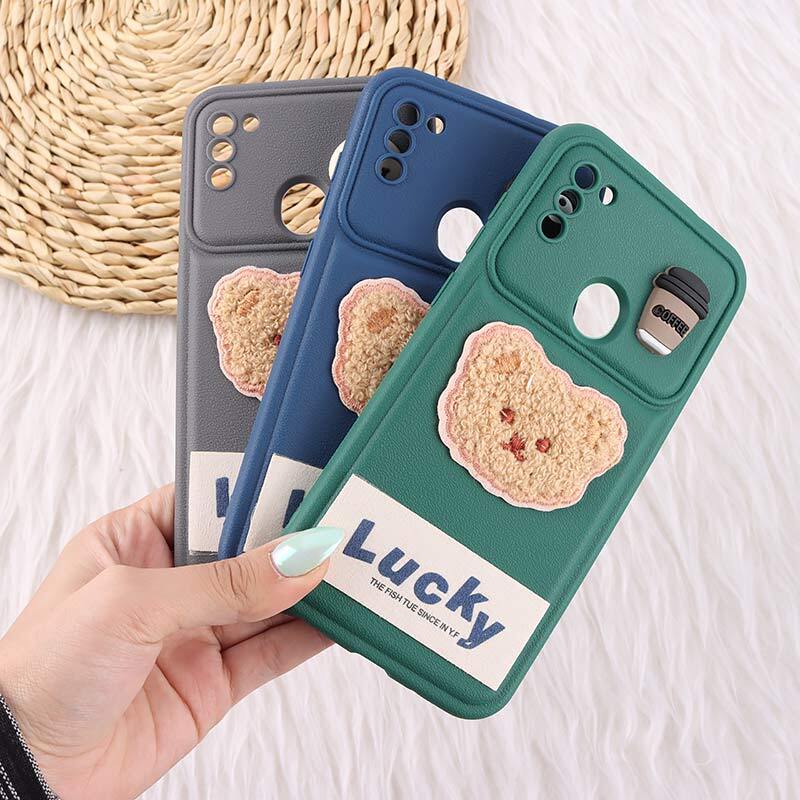 قاب ژله ای Lucky سامسونگ Galaxy A11 / M11 عروسکی محافظ لنزدار