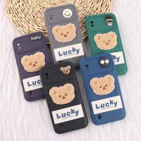 قاب ژله ای Lucky سامسونگ Galaxy A10 عروسکی محافظ لنزدار