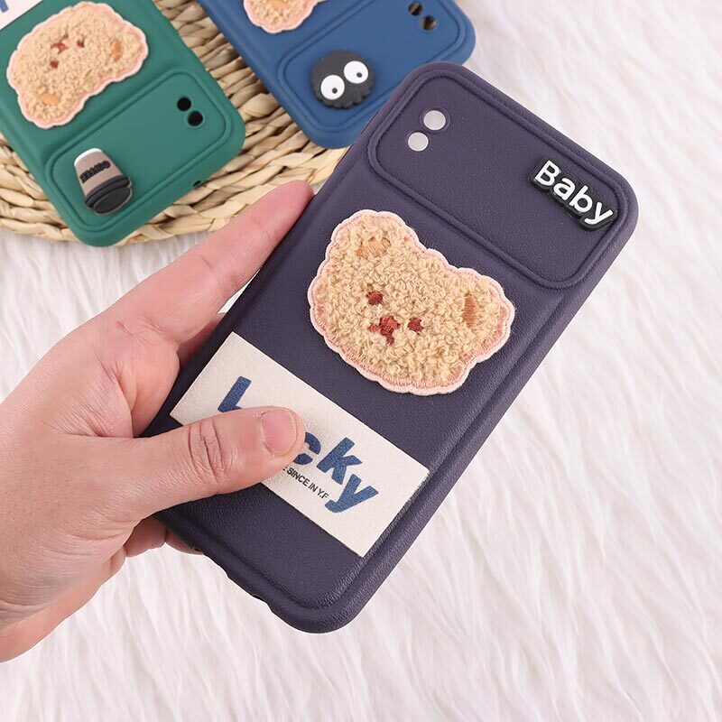 قاب ژله ای Lucky سامسونگ Galaxy A10 عروسکی محافظ لنزدار