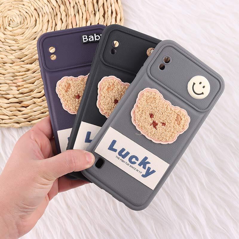 قاب ژله ای Lucky سامسونگ Galaxy A10 عروسکی محافظ لنزدار