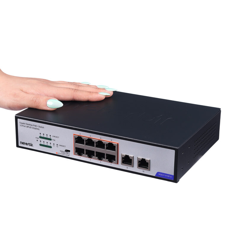 سوییچ 10 پورت نتربیت NGS-F1010P-A