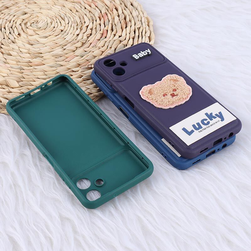 قاب ژله ای Lucky سامسونگ Galaxy A06 عروسکی محافظ لنزدار