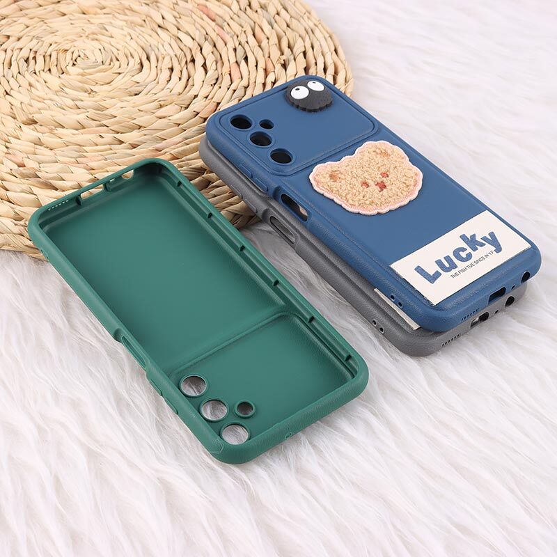 قاب ژله ای Lucky سامسونگ Galaxy A05s عروسکی محافظ لنزدار