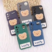 قاب ژله ای Lucky سامسونگ Galaxy A05s عروسکی محافظ لنزدار