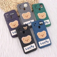 قاب ژله ای Lucky سامسونگ Galaxy A21s عروسکی محافظ لنزدار