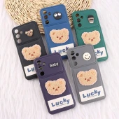 قاب ژله ای Lucky سامسونگ Galaxy A16 4G / A16 5G عروسکی محافظ لنزدار
