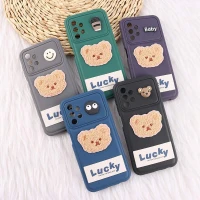 قاب ژله ای Lucky سامسونگ Galaxy A13 4G عروسکی محافظ لنزدار