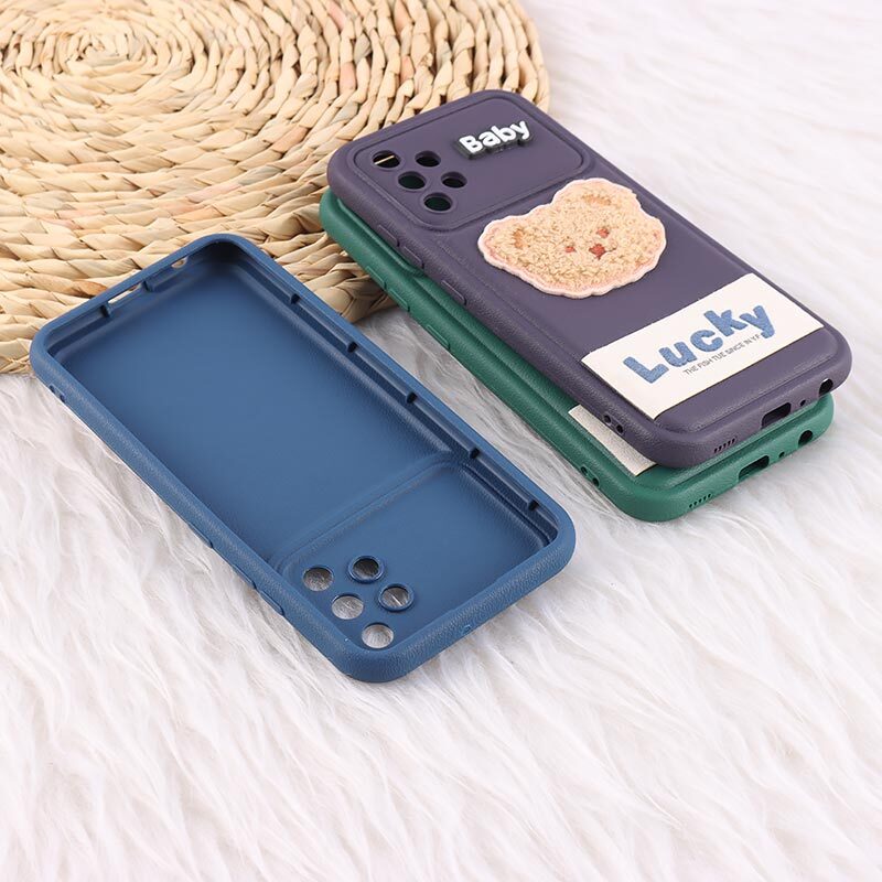 قاب ژله ای Lucky سامسونگ Galaxy A32 4G عروسکی محافظ لنزدار