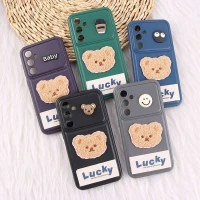 قاب ژله ای Lucky سامسونگ Galaxy S23 FE 5G عروسکی محافظ لنزدار
