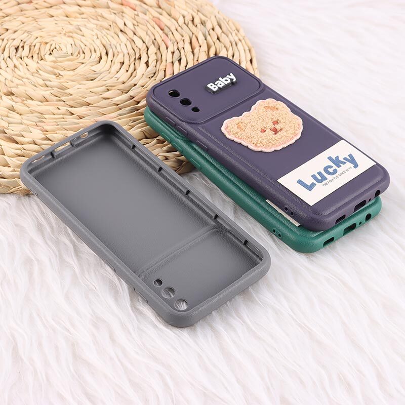 قاب ژله ای Lucky سامسونگ Galaxy A02 / M02 عروسکی محافظ لنزدار